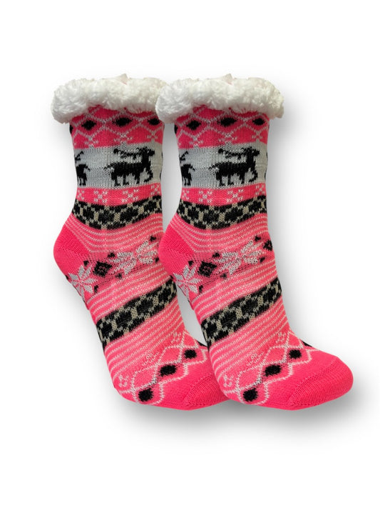 Ponožky Hugáčky - růžová
