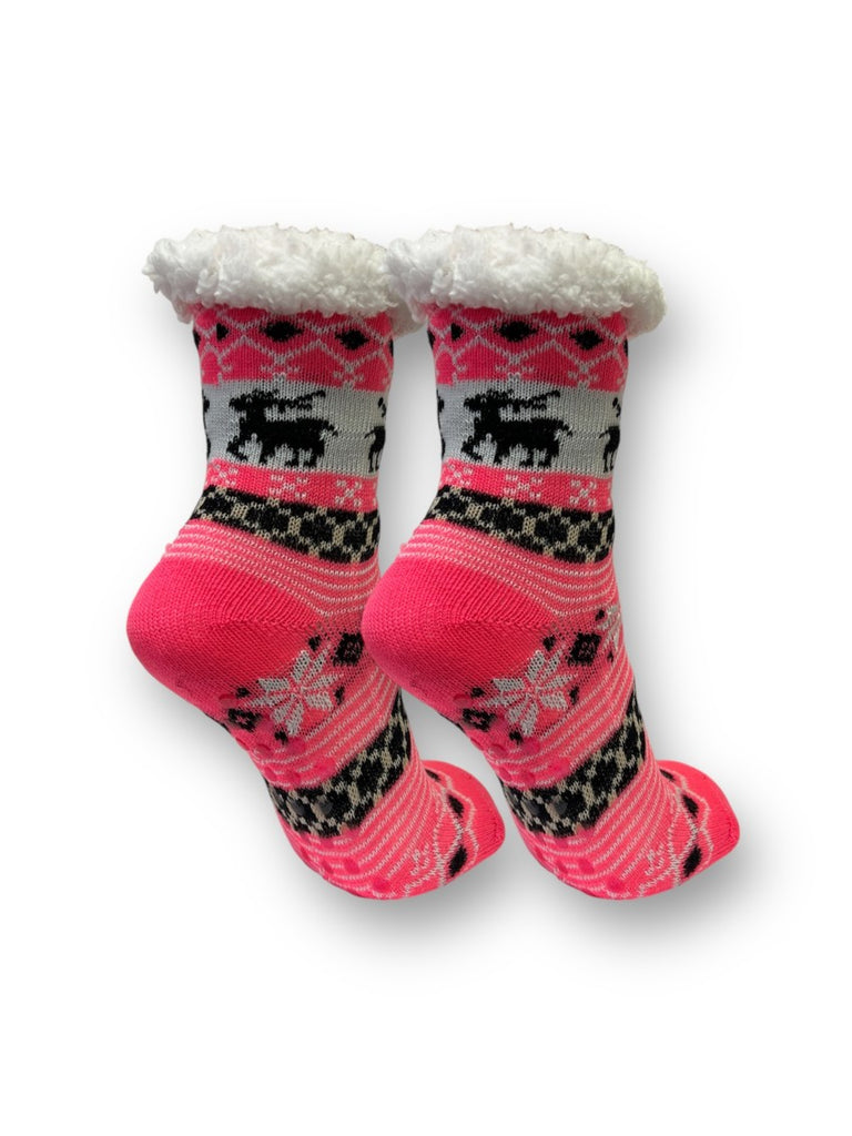 Ponožky Hugáčky - růžová